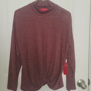 Jennifer Lopez Twist Front Top